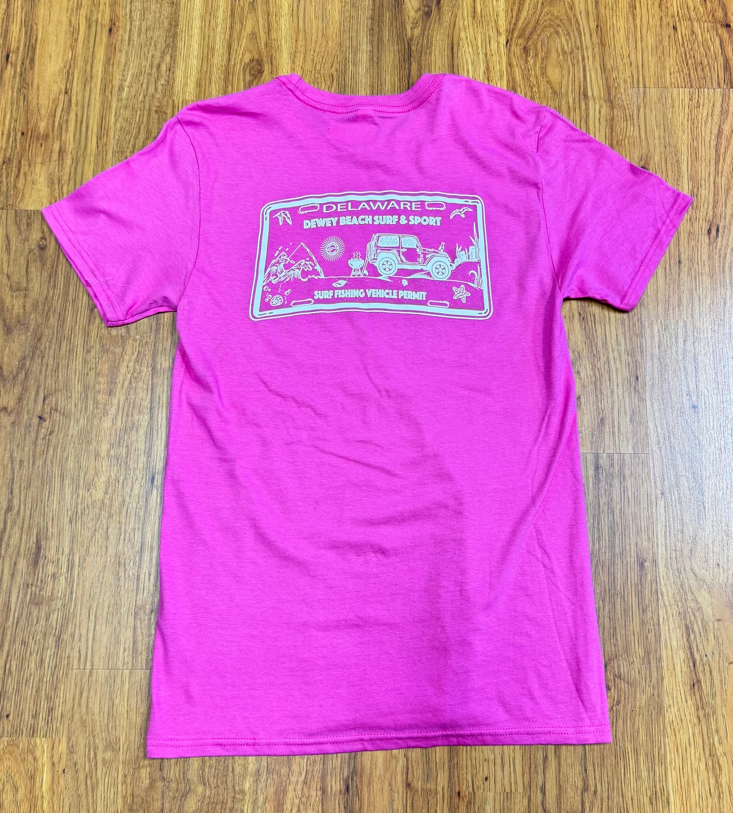 Surf Tag Tee- Pink