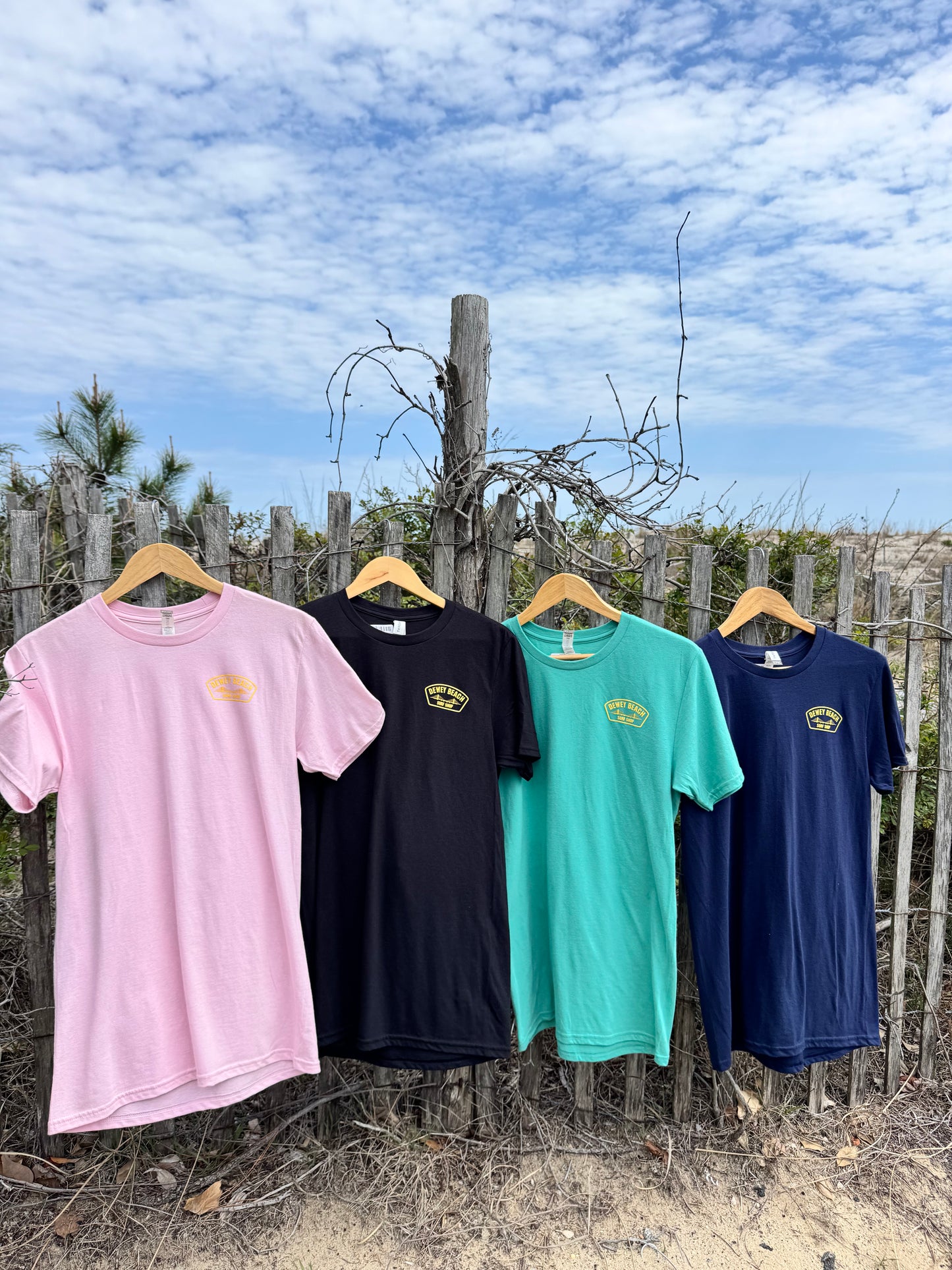 Bridge Logo Tee- Soft Pink