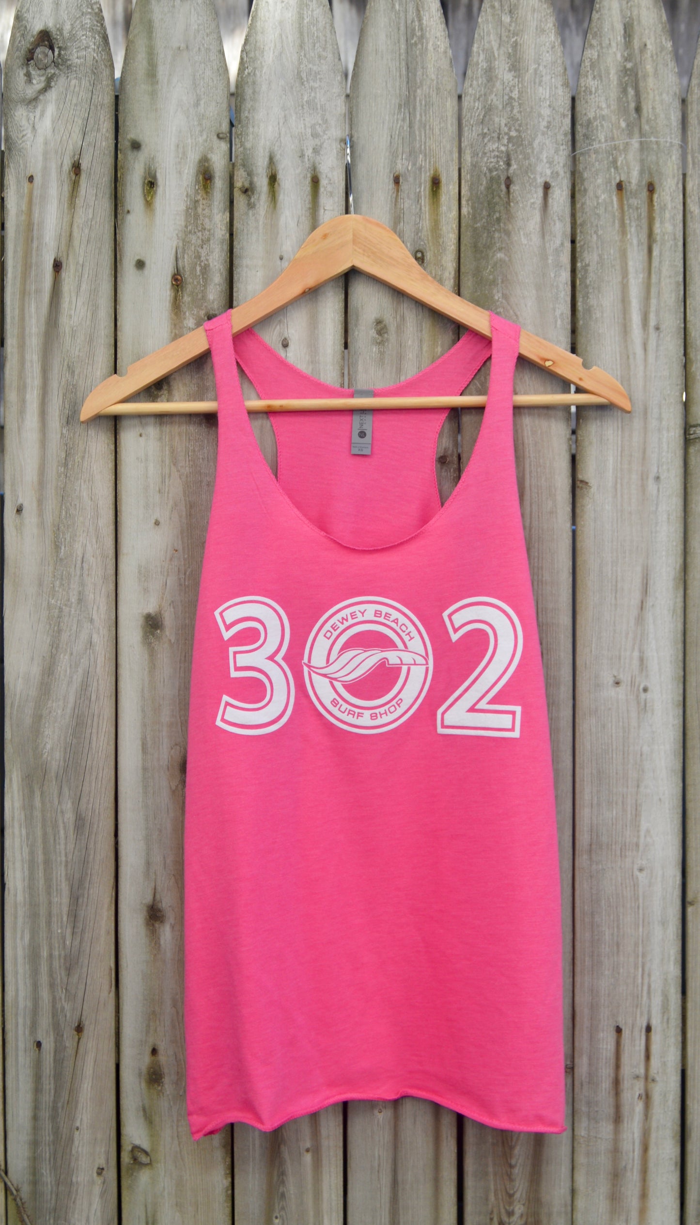 302 Racerback- Pink
