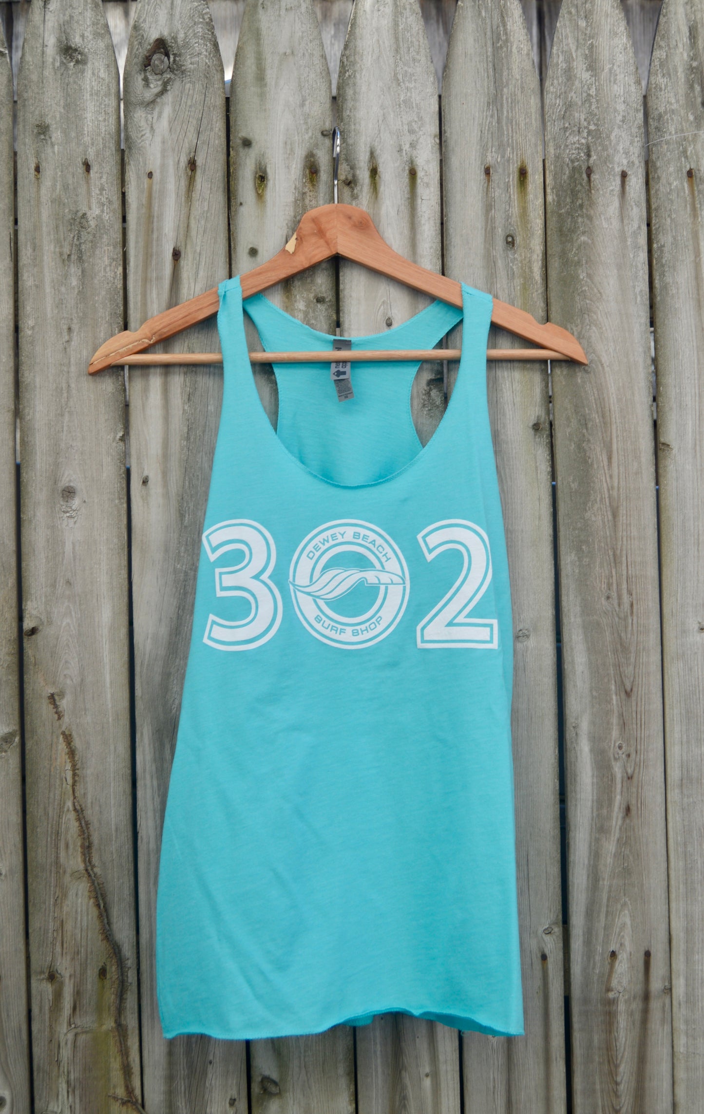 302 Racerback- Turqouise