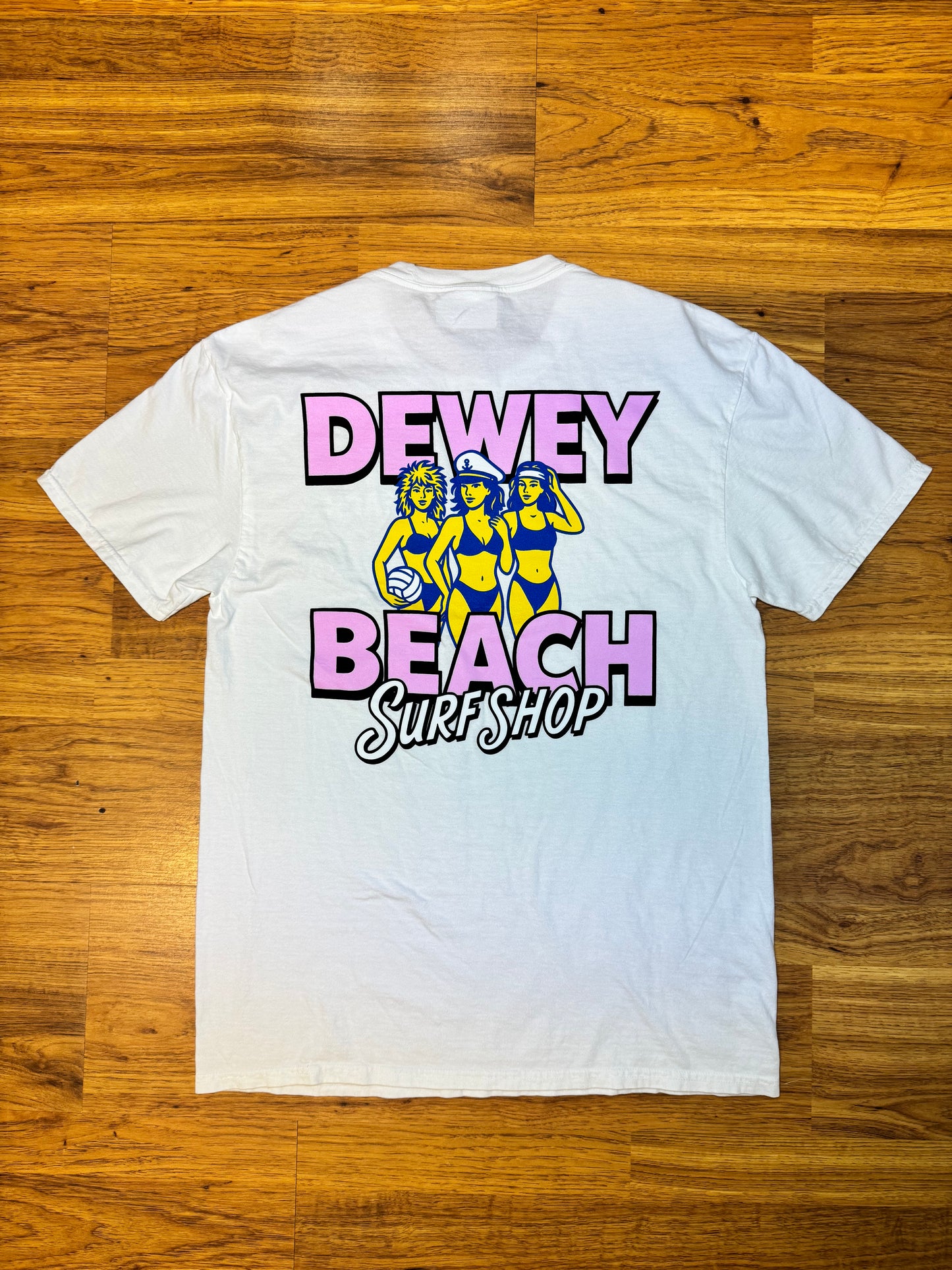 Dewey Beach Babes Tee- White