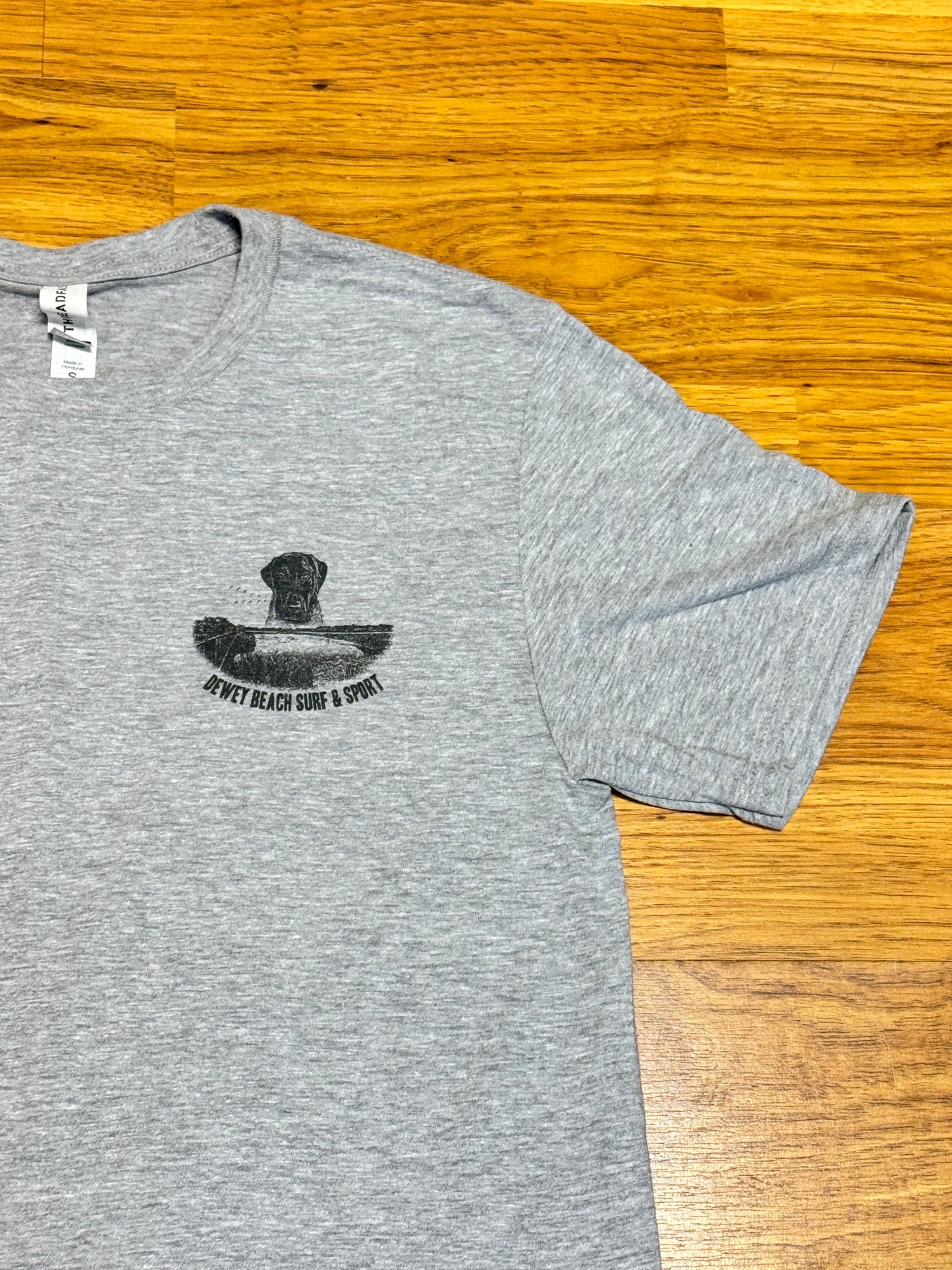 Dewey Dog Tee- Grey