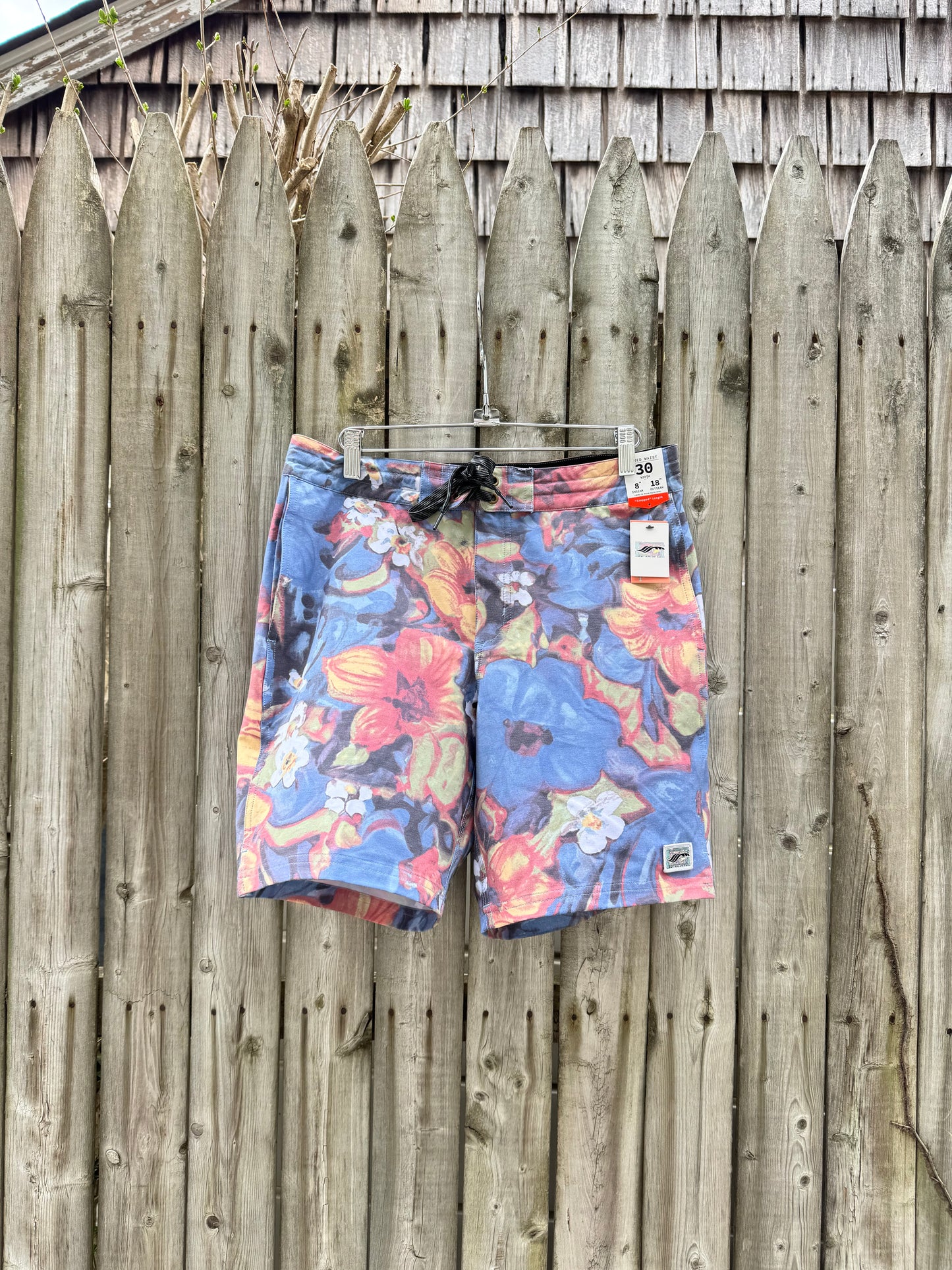 Men's Wynden Sea Boardshort- Blue