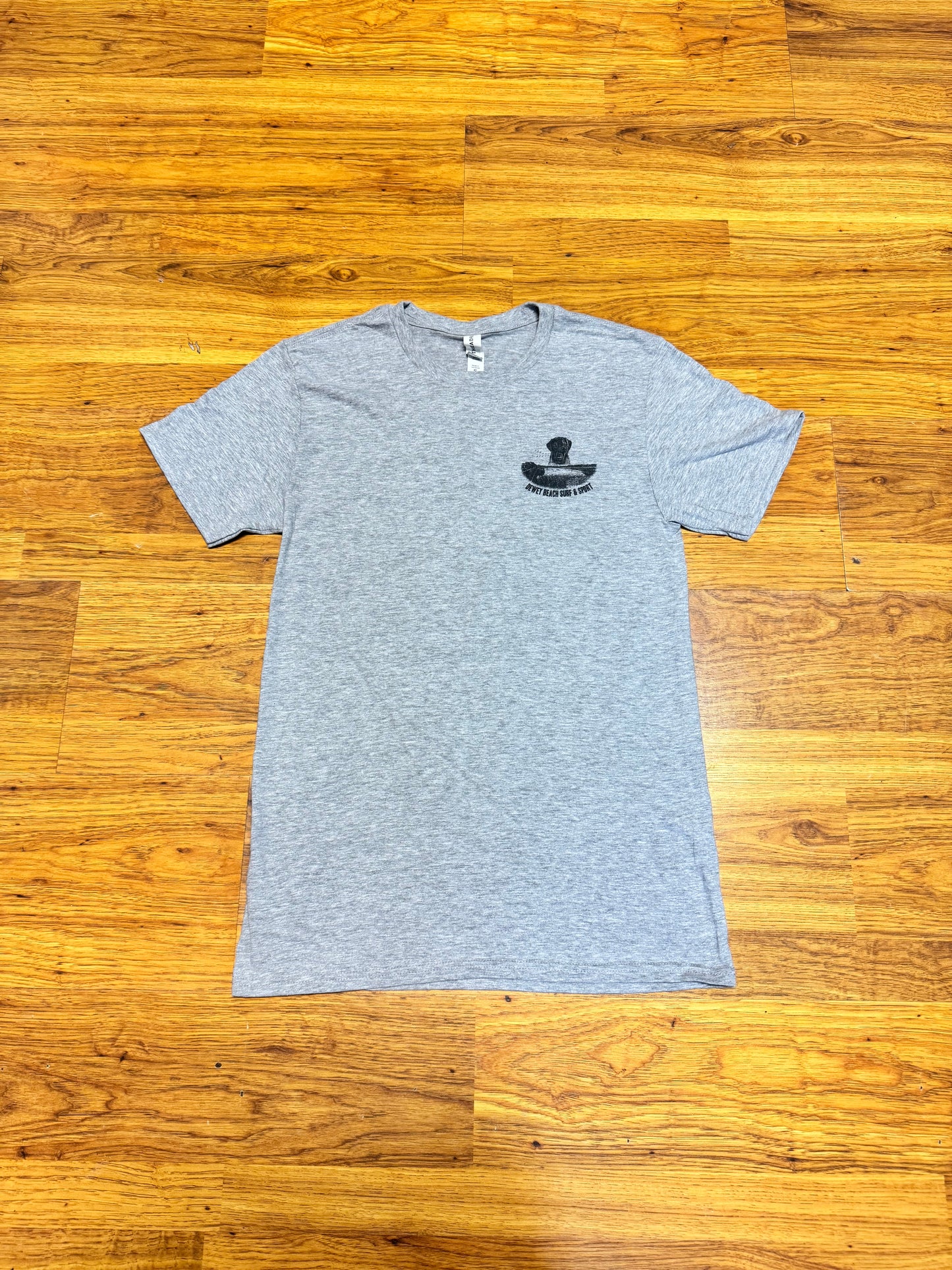 Dewey Dog Tee- Grey