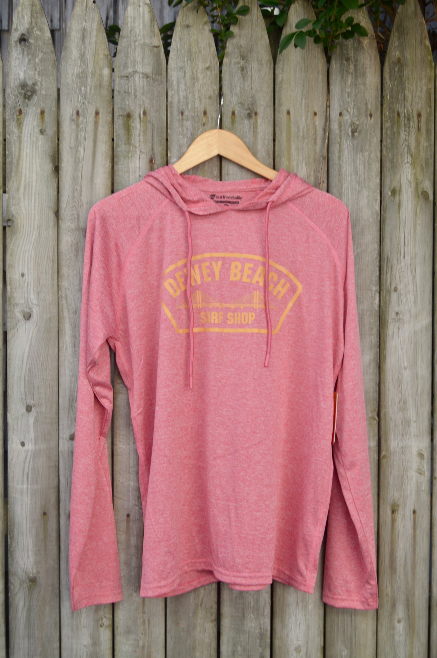 Pink Hooded UPF50+ Rash Guard