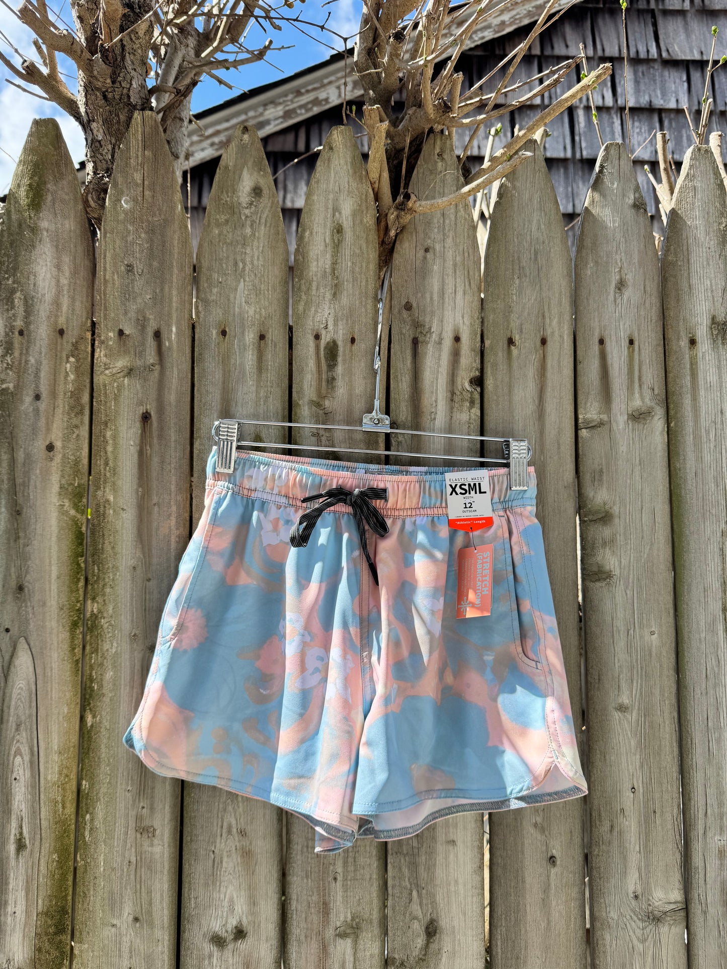 Women's Repeater Printed Volley- Aqua