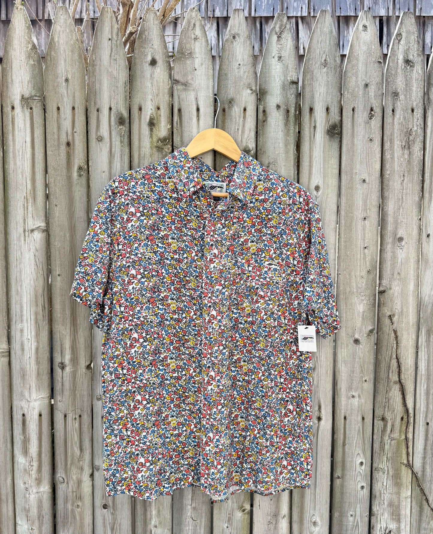 Men's Santa Fe Short Sleeve Woven- Off White