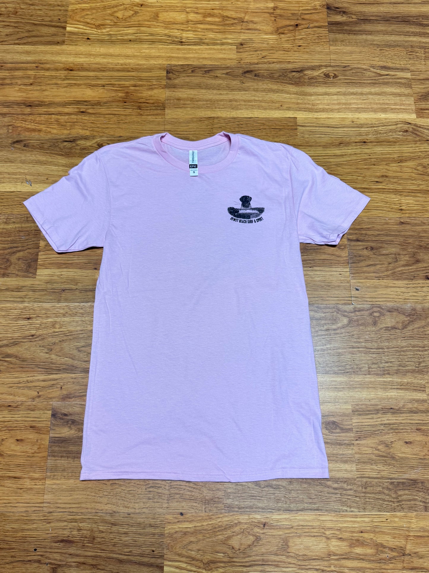 Dewey Dog Tee- Pink