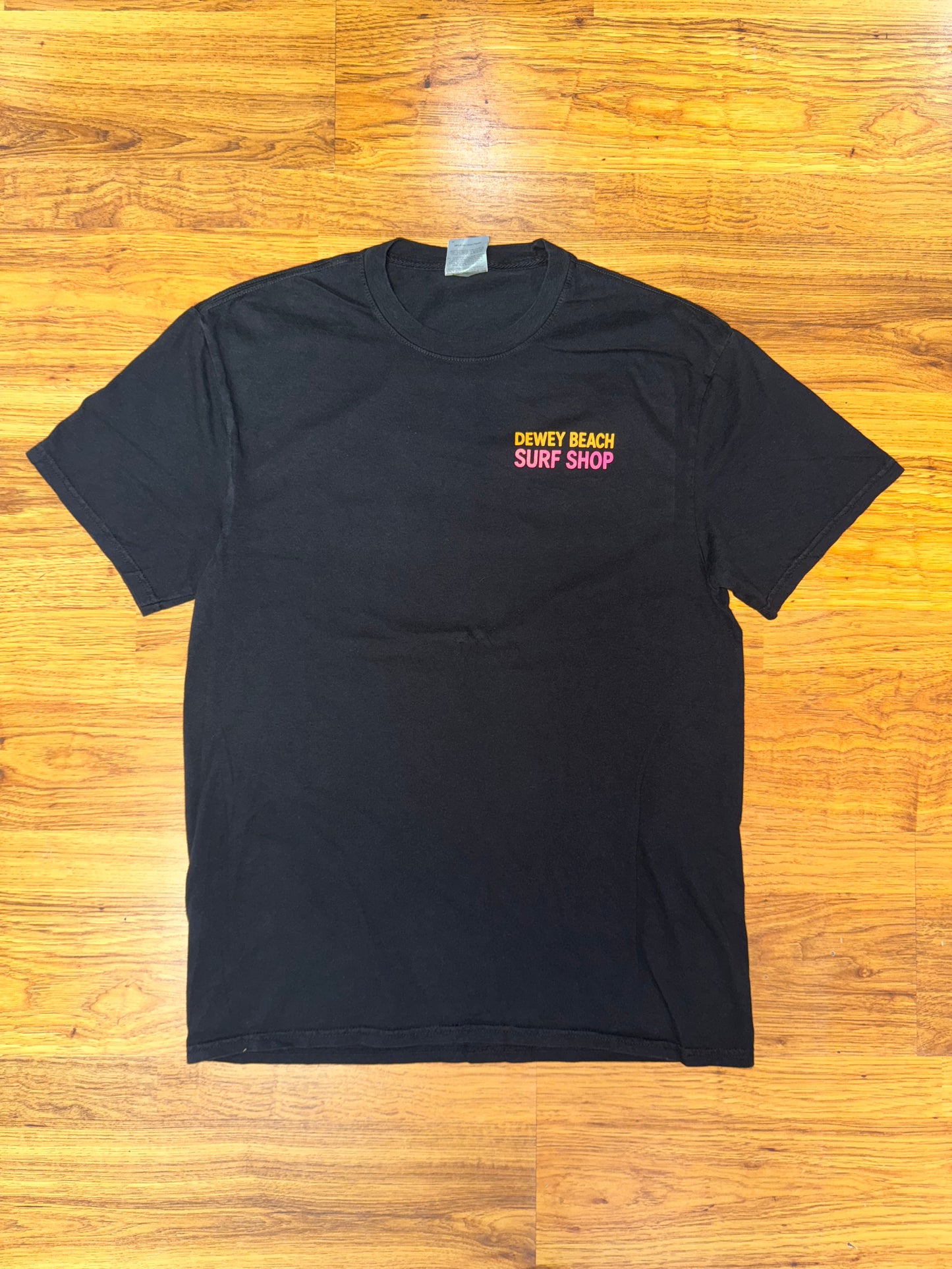 Neon Retro Tee- Black