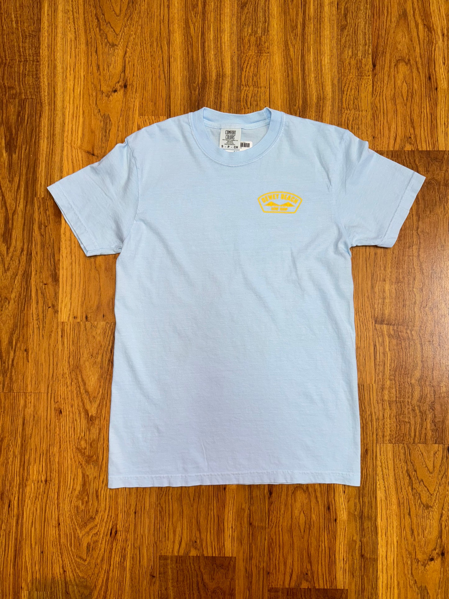 Bridge Logo Tee- Glacier Blue