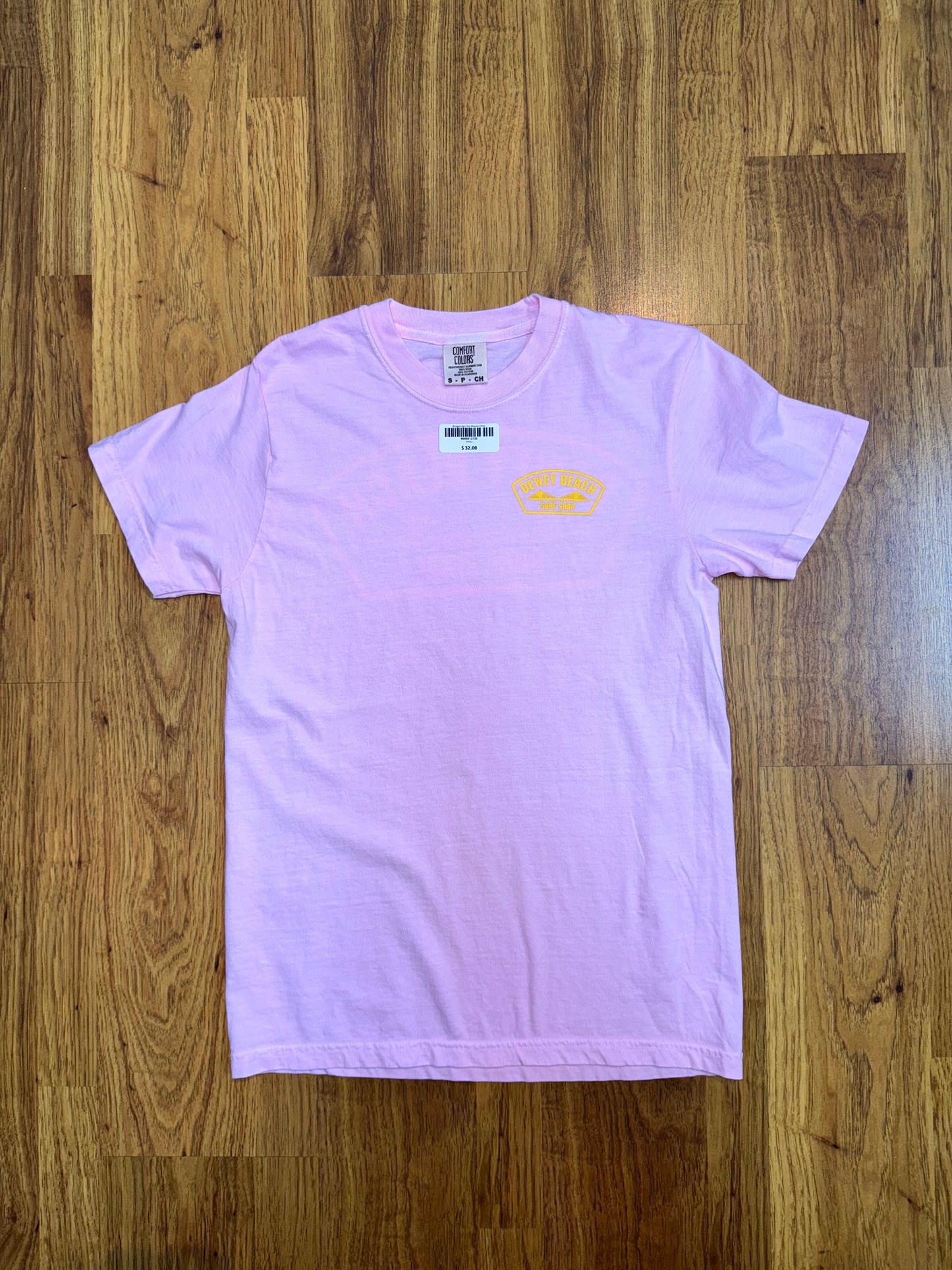 Bridge Logo Tee- Blossom Pink