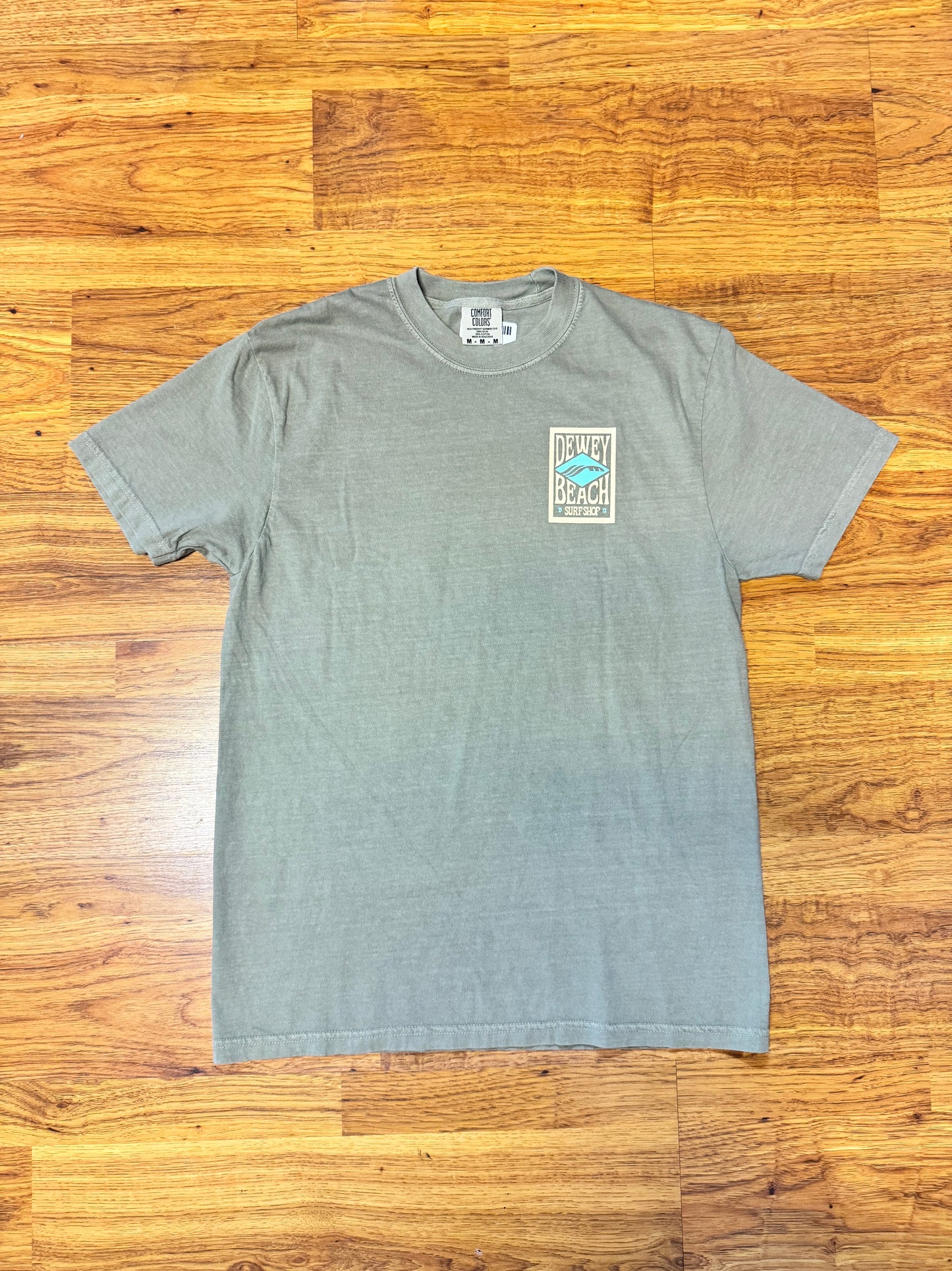 Dewey Beach Box Tee- Sand