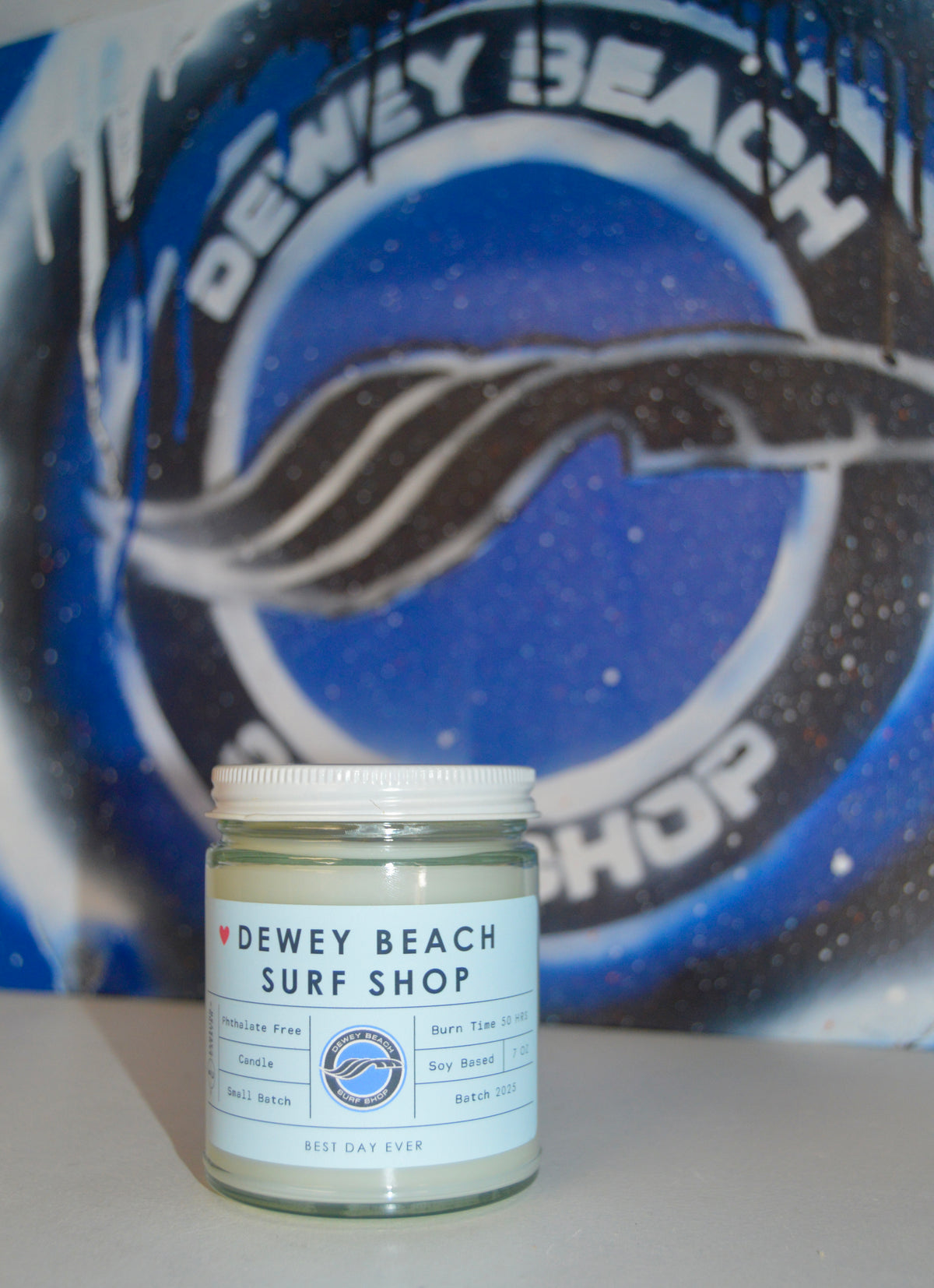Dewey Beach Surf Shop Candle