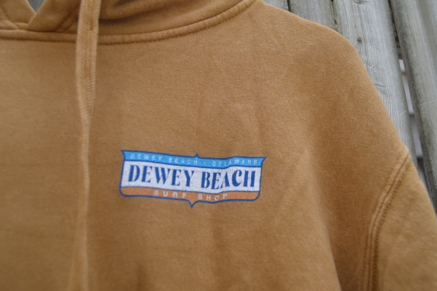Dock Label Salt Wash Hoodie- Cider