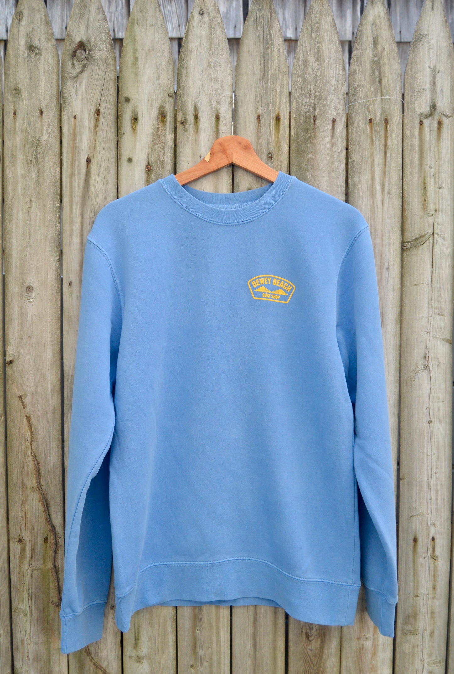 Bridge Logo Crewneck- Light Blue