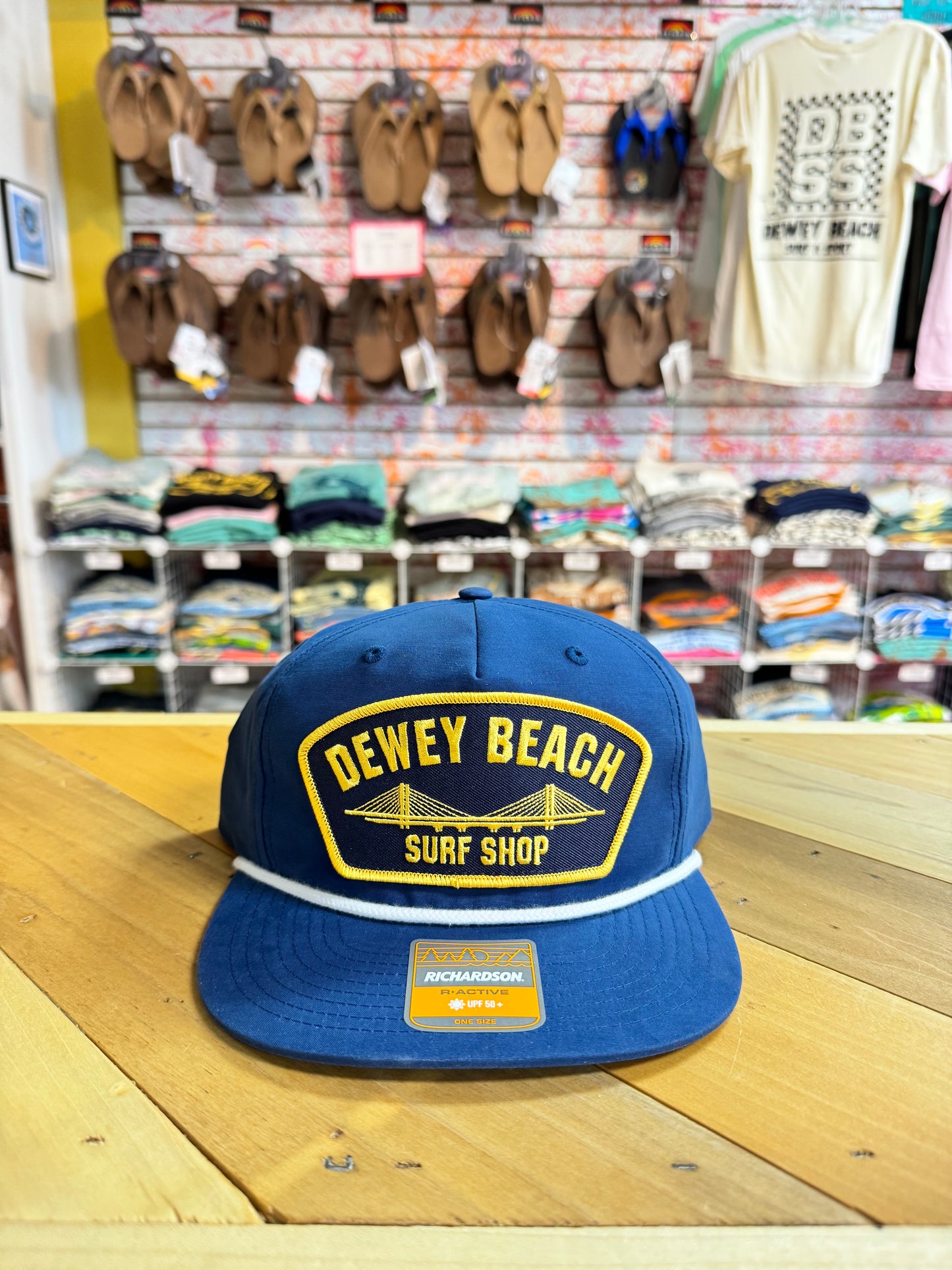 Navy Rope Bridge Hat
