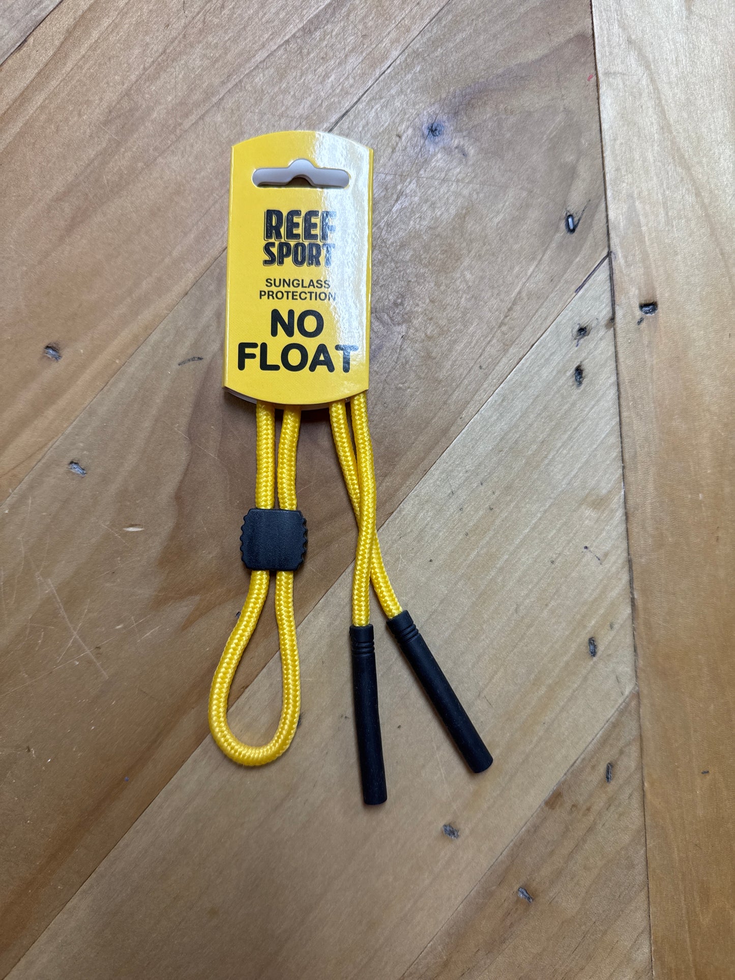 Non Floating Sunglasses Retainer- Yellow