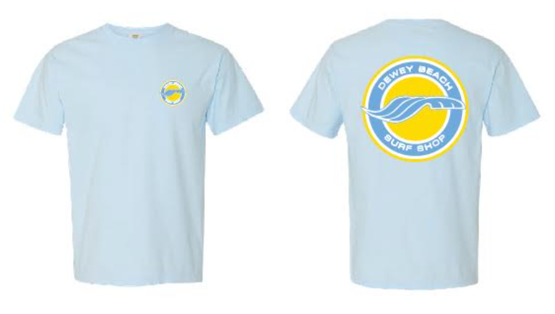 OG Cape Tee- Glacier Blue