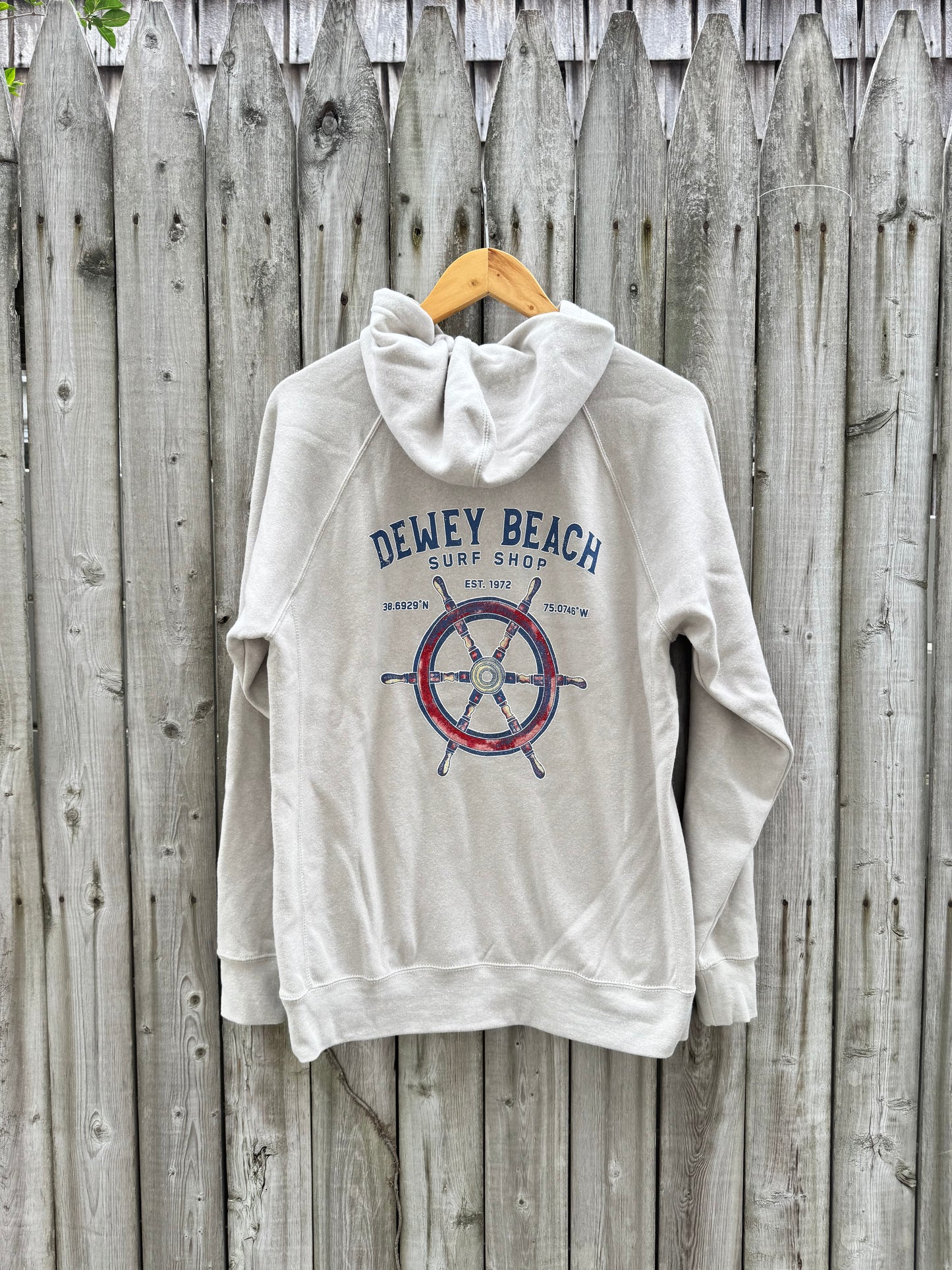 Captains Helm Hoodie- Stone