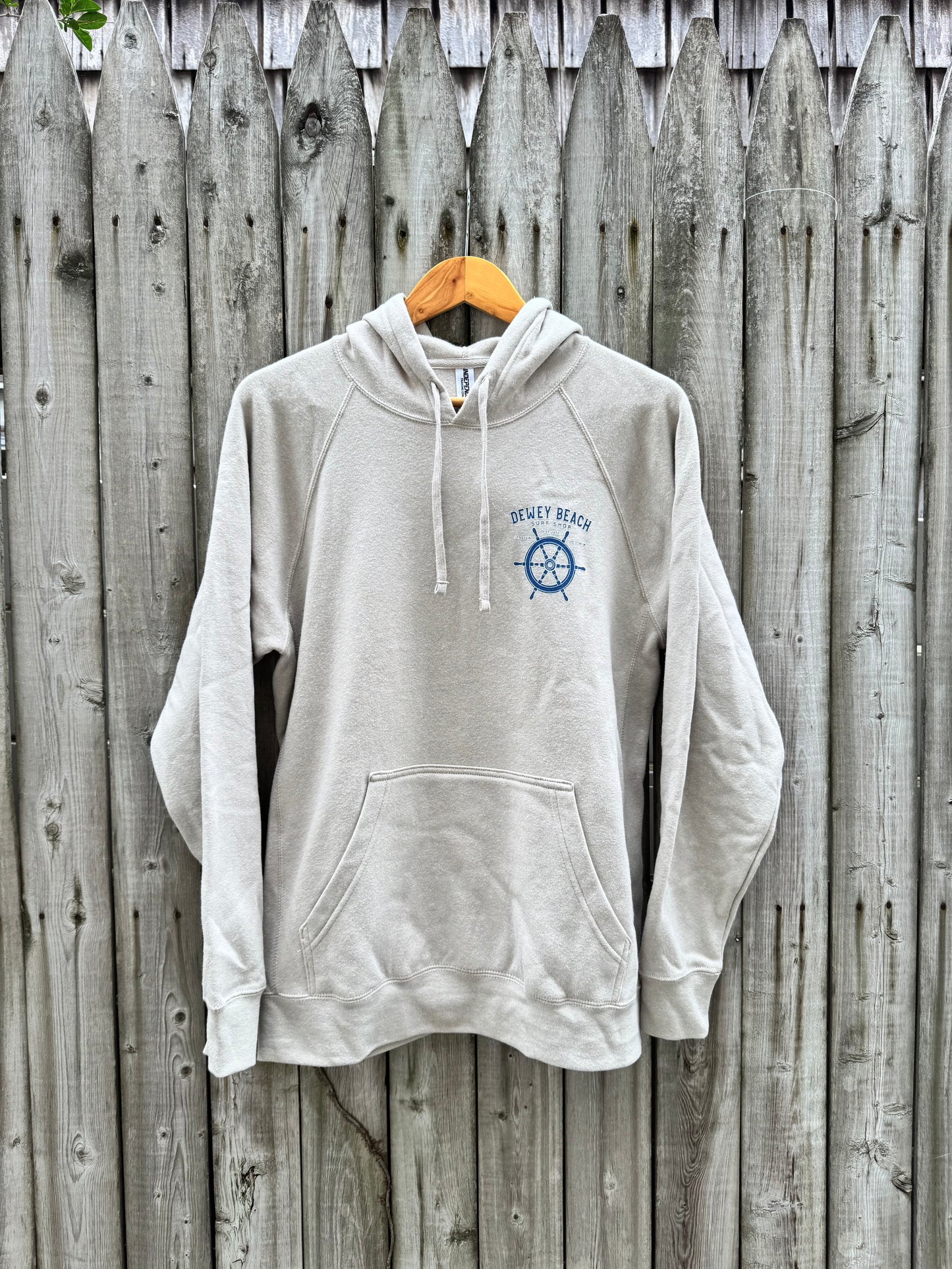Captains Helm Hoodie- Stone