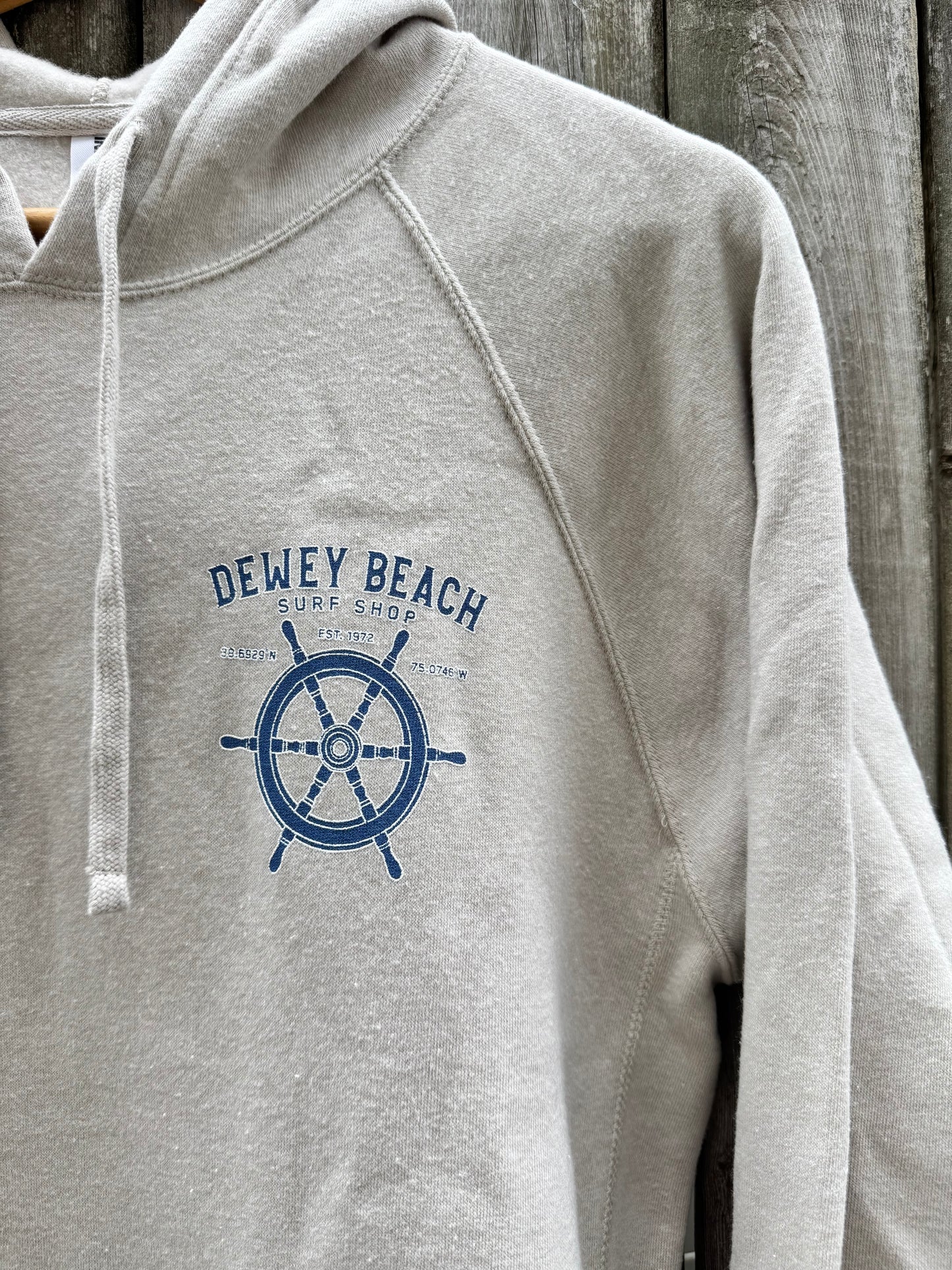 Captains Helm Hoodie- Stone