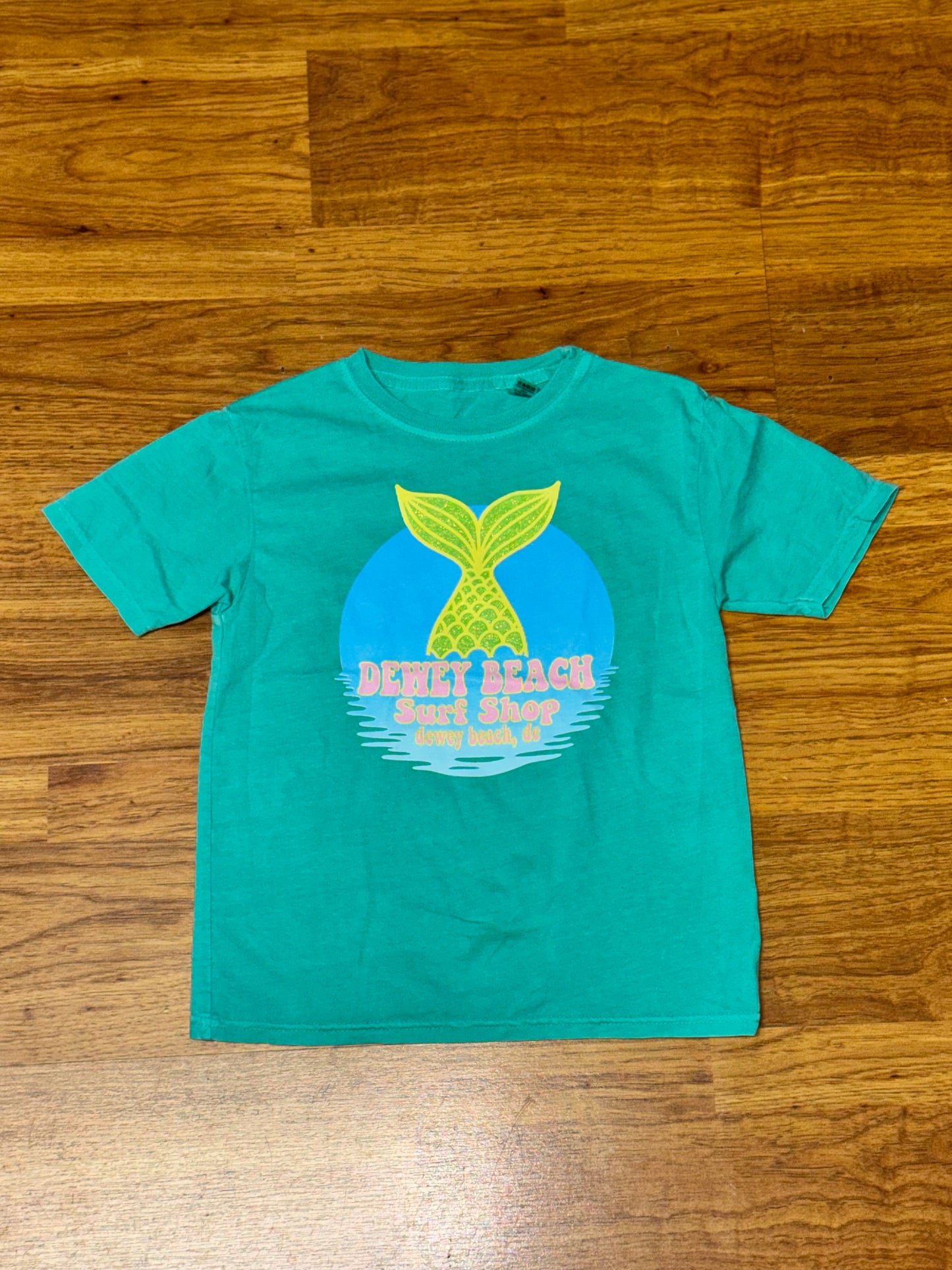 Youth Mermaid Tee- Seafoam