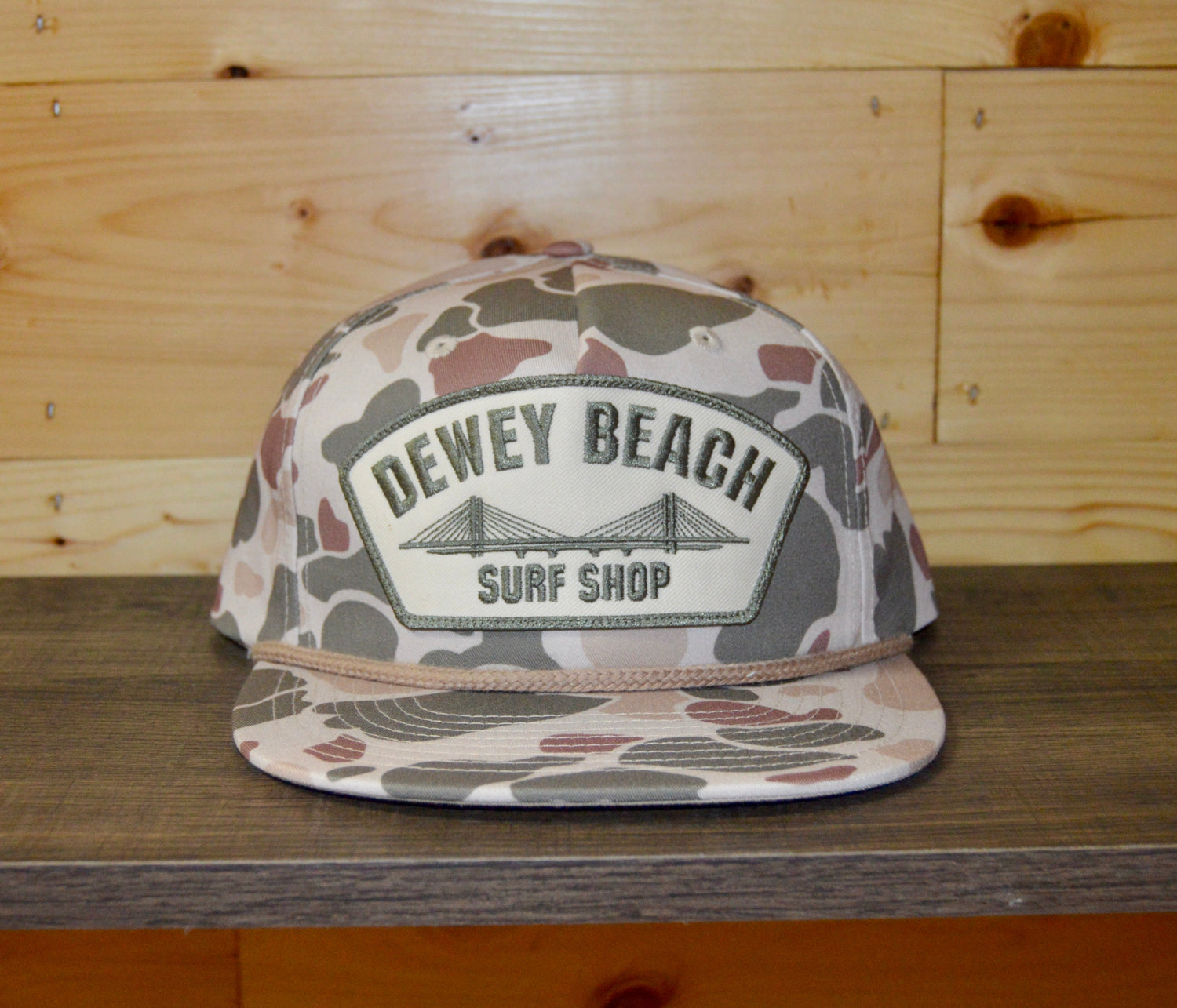 Camo Bridge Logo Hats