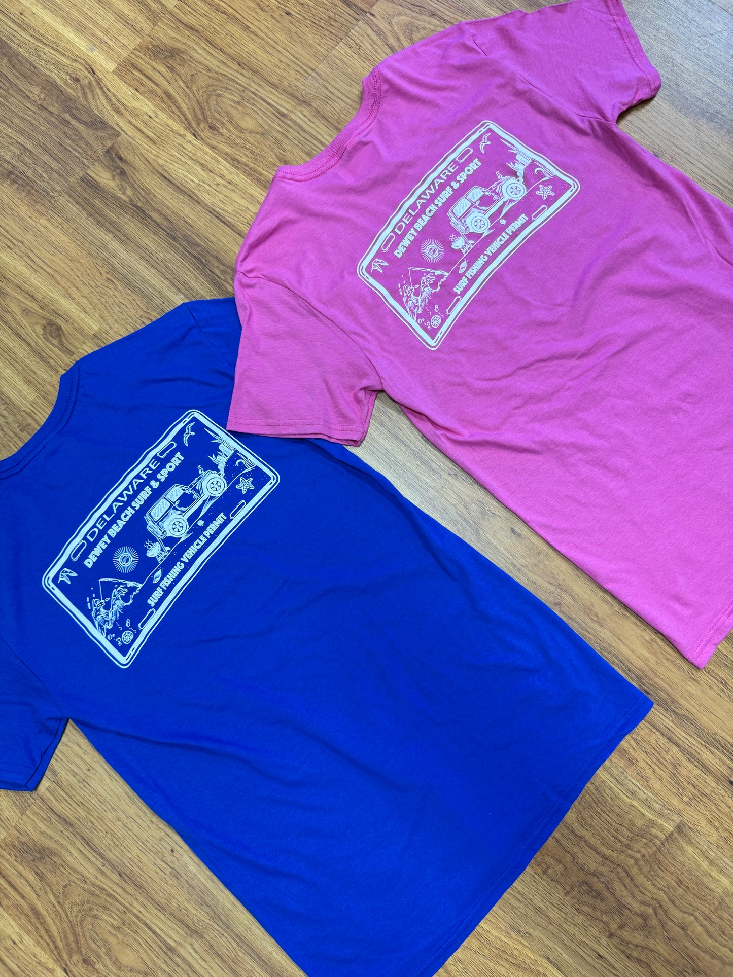 Surf Tag Tee- Blue