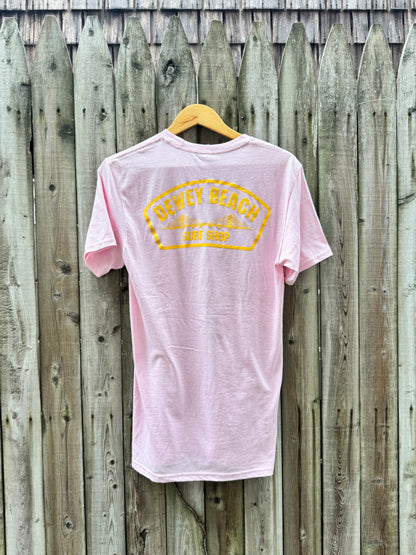 Bridge Logo Tee- Soft Pink