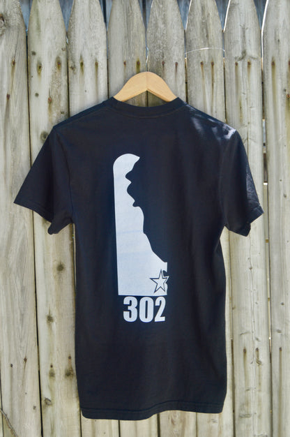 302 Tee- Black