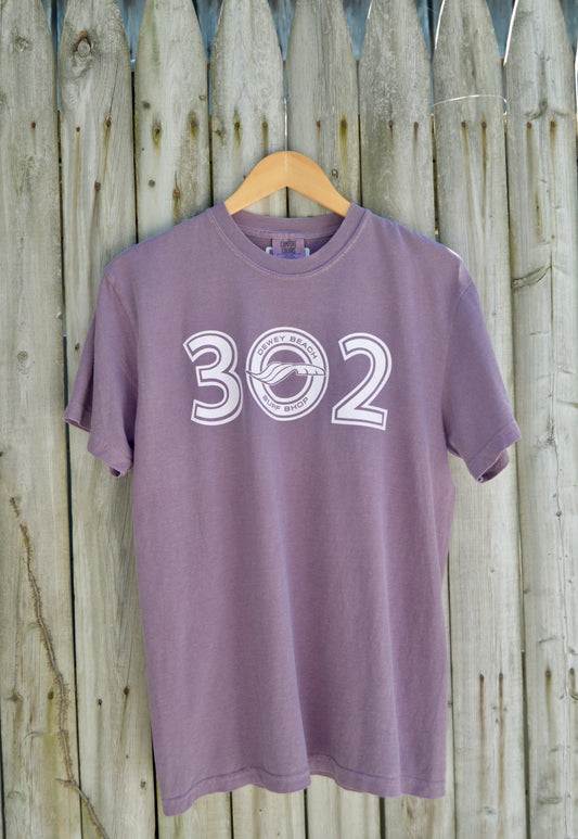 302 Tee- Dark Purple