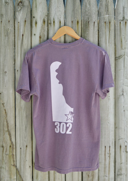 302 Tee- Dark Purple