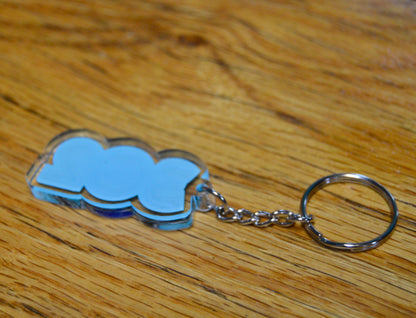 302 Logo Keychain
