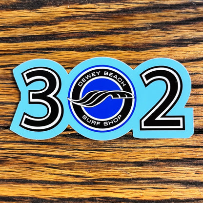 302 Bubble Sticker