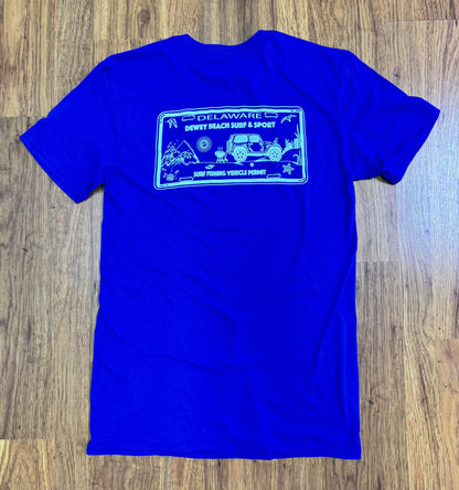 Surf Tag Tee- Blue