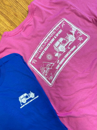 Surf Tag Tee- Blue