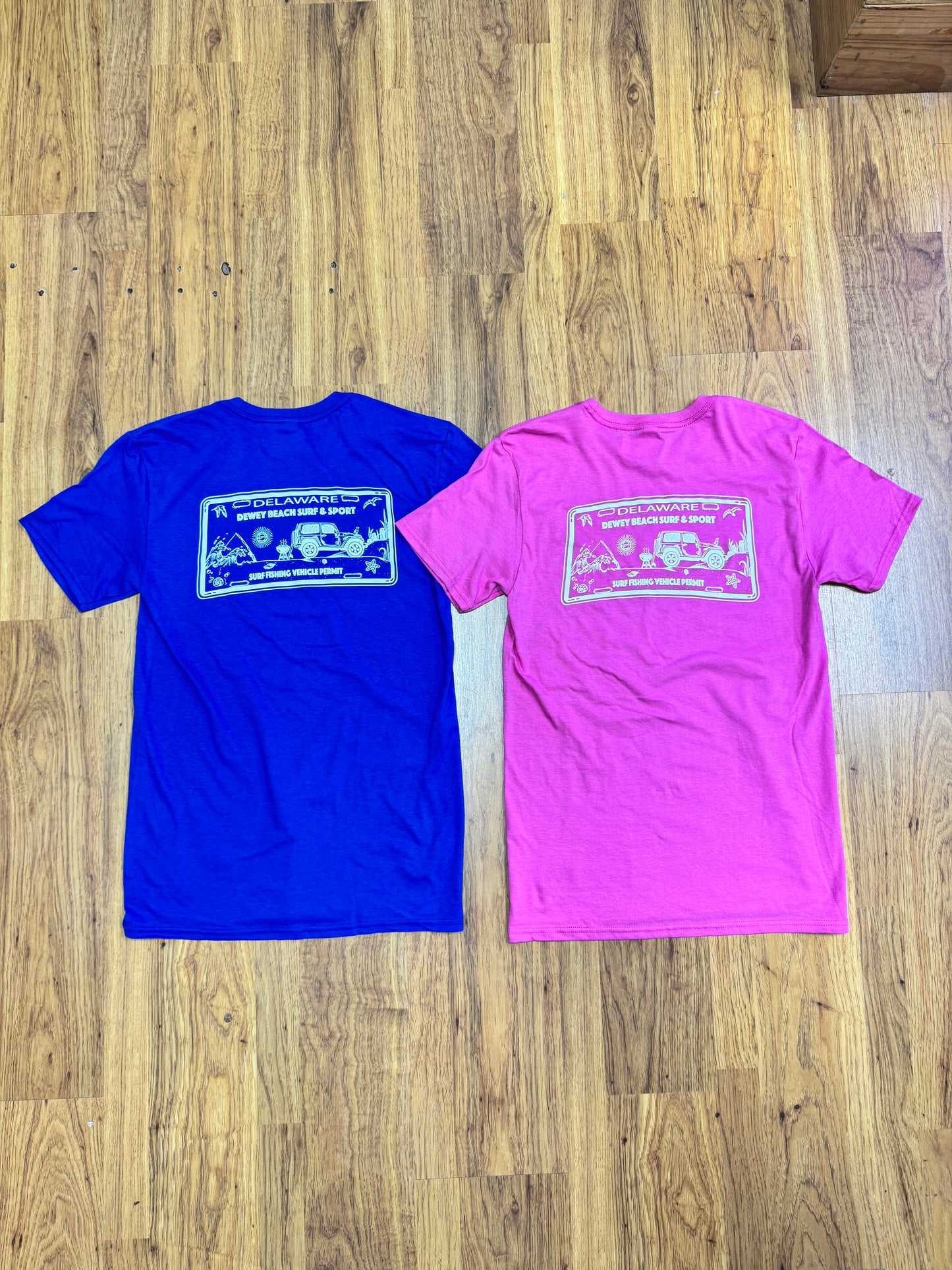 Surf Tag Tee- Blue