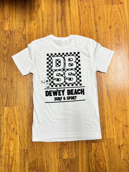 Surfer Dude Tee- White