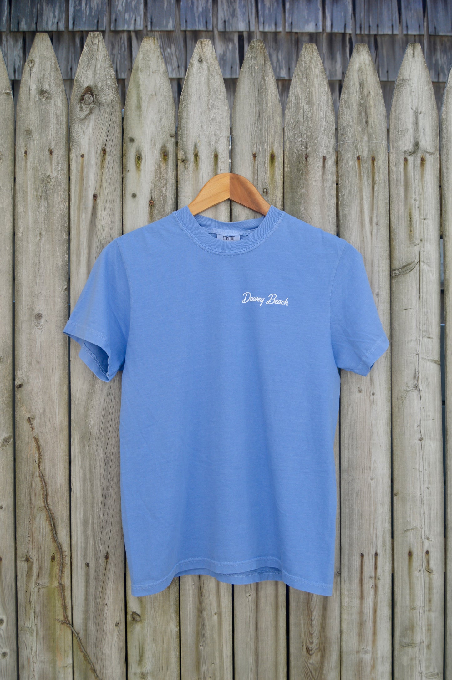 Return Me To Dewey Tee- Denim