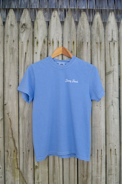 Return Me To Dewey Tee- Denim