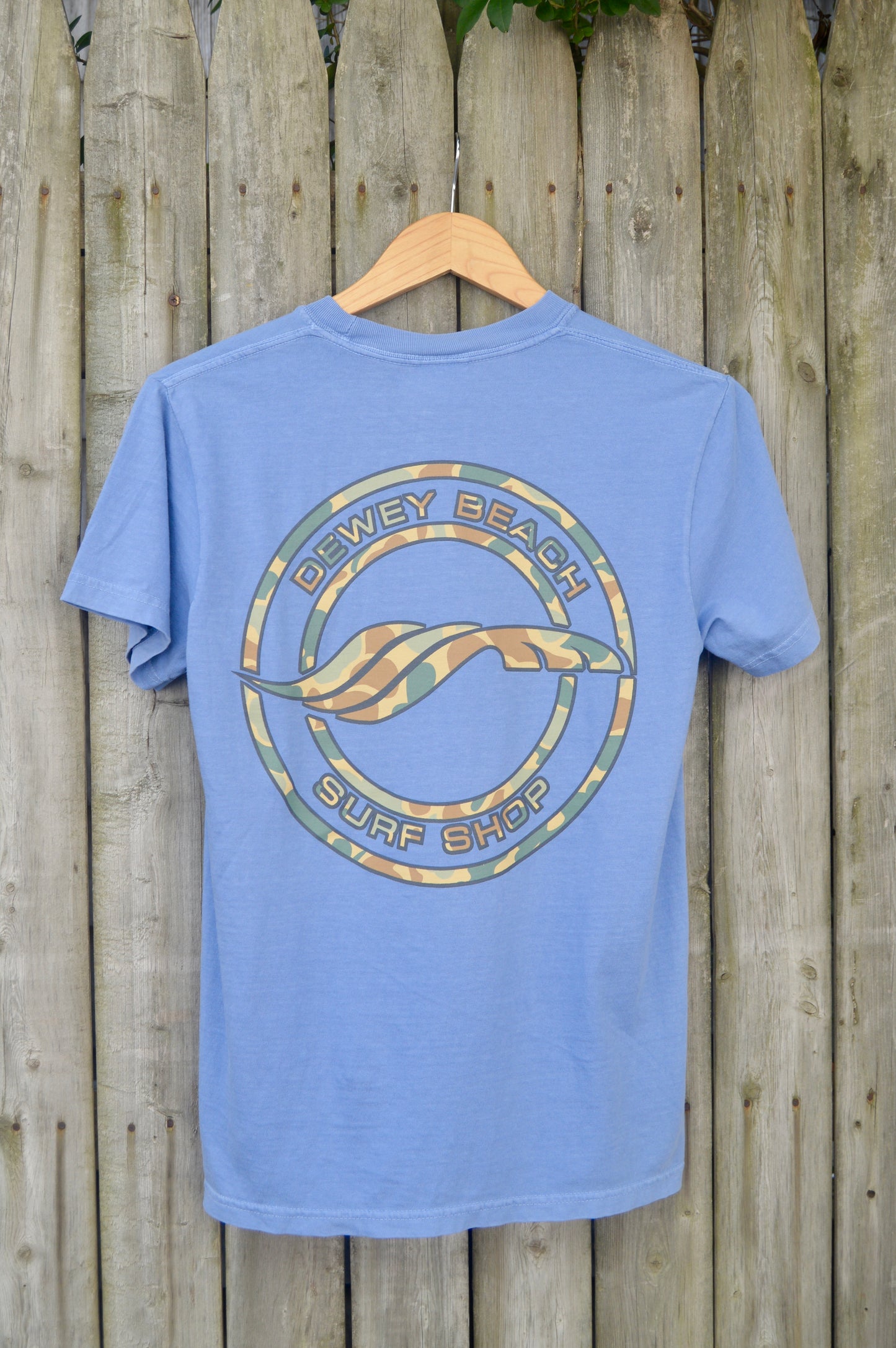 OG Logo Camo Tee- Denim