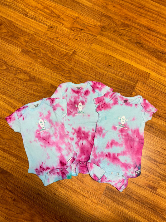 Baby Onesie- Cotton Candy Tie Dye