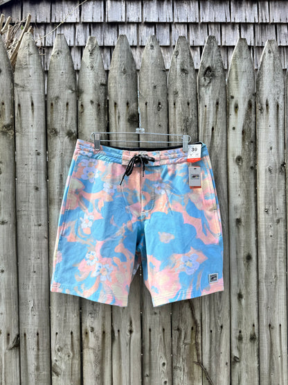 Men's Wynden Sea Boardshort- Aqua