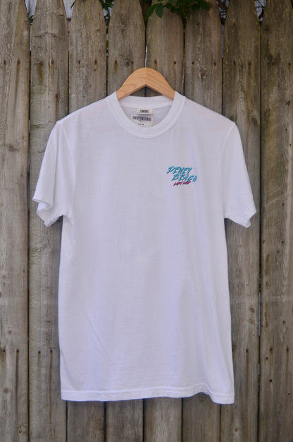 Retro Surf Tee- White