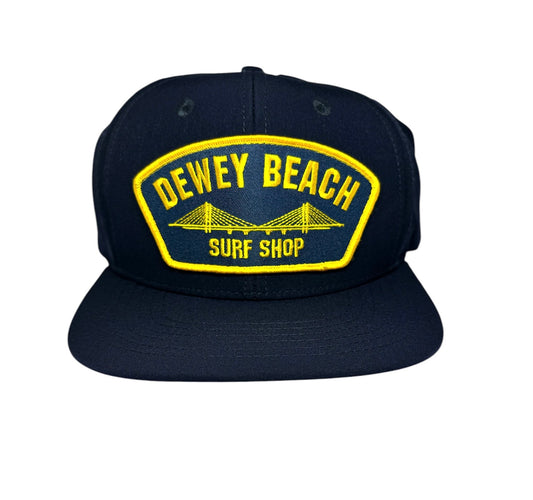 Navy Full Custom Bridge Hat