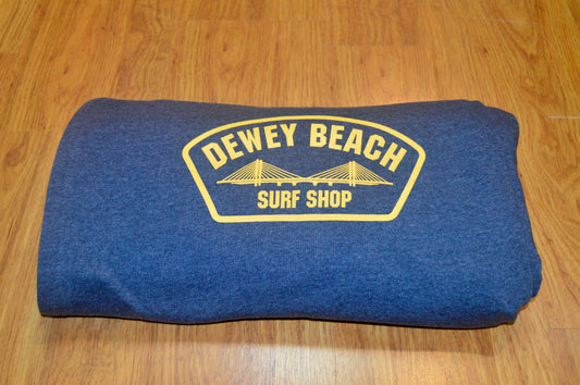 Bridge Logo Blanket- Navy