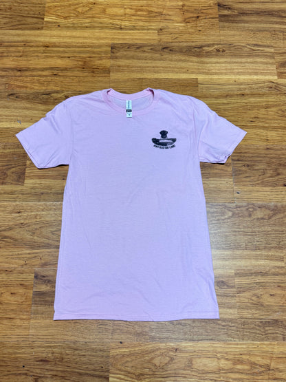 Dewey Dog Tee- Pink