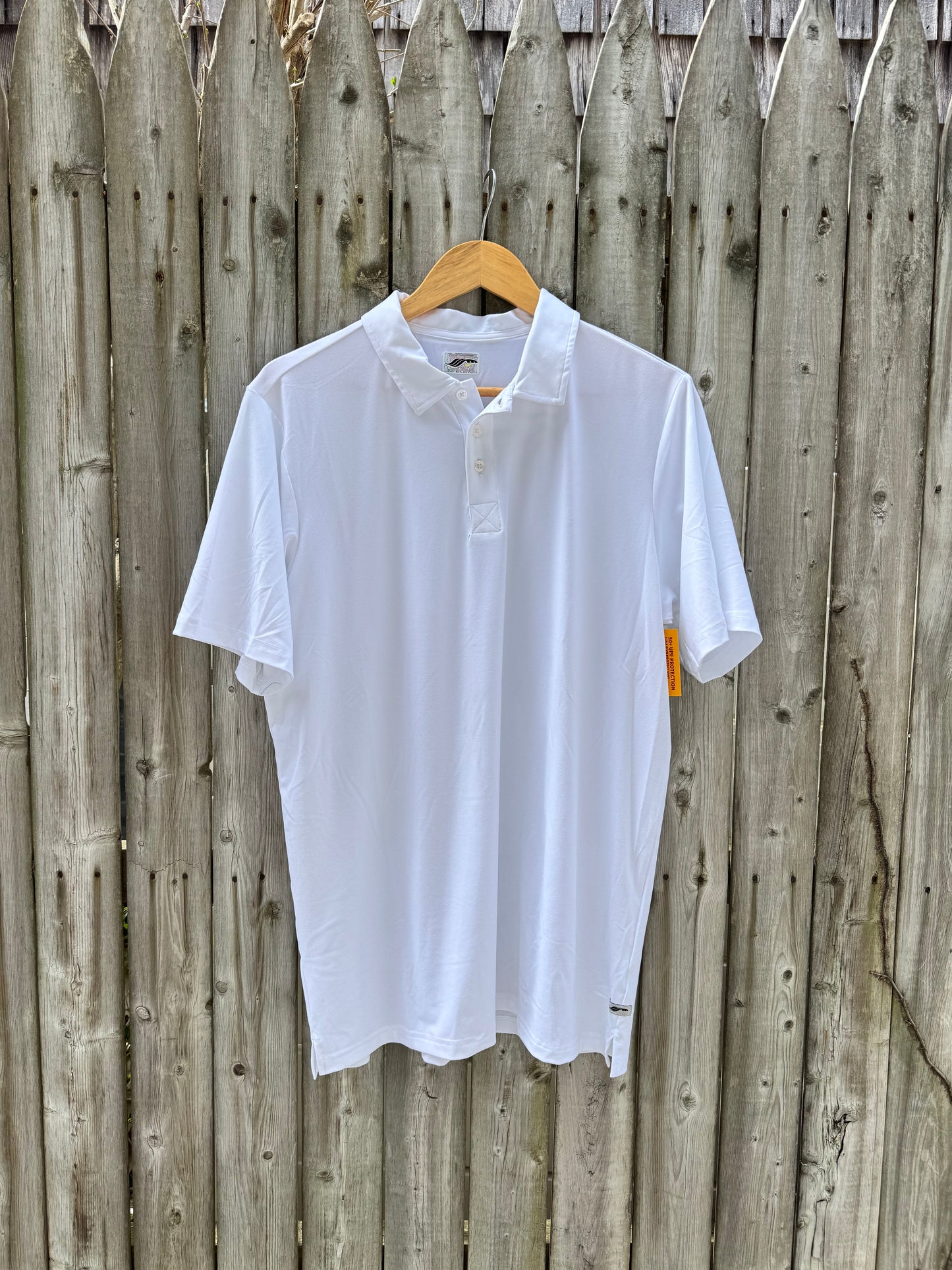 Men's Cumulus Shortsleeve Polo- White