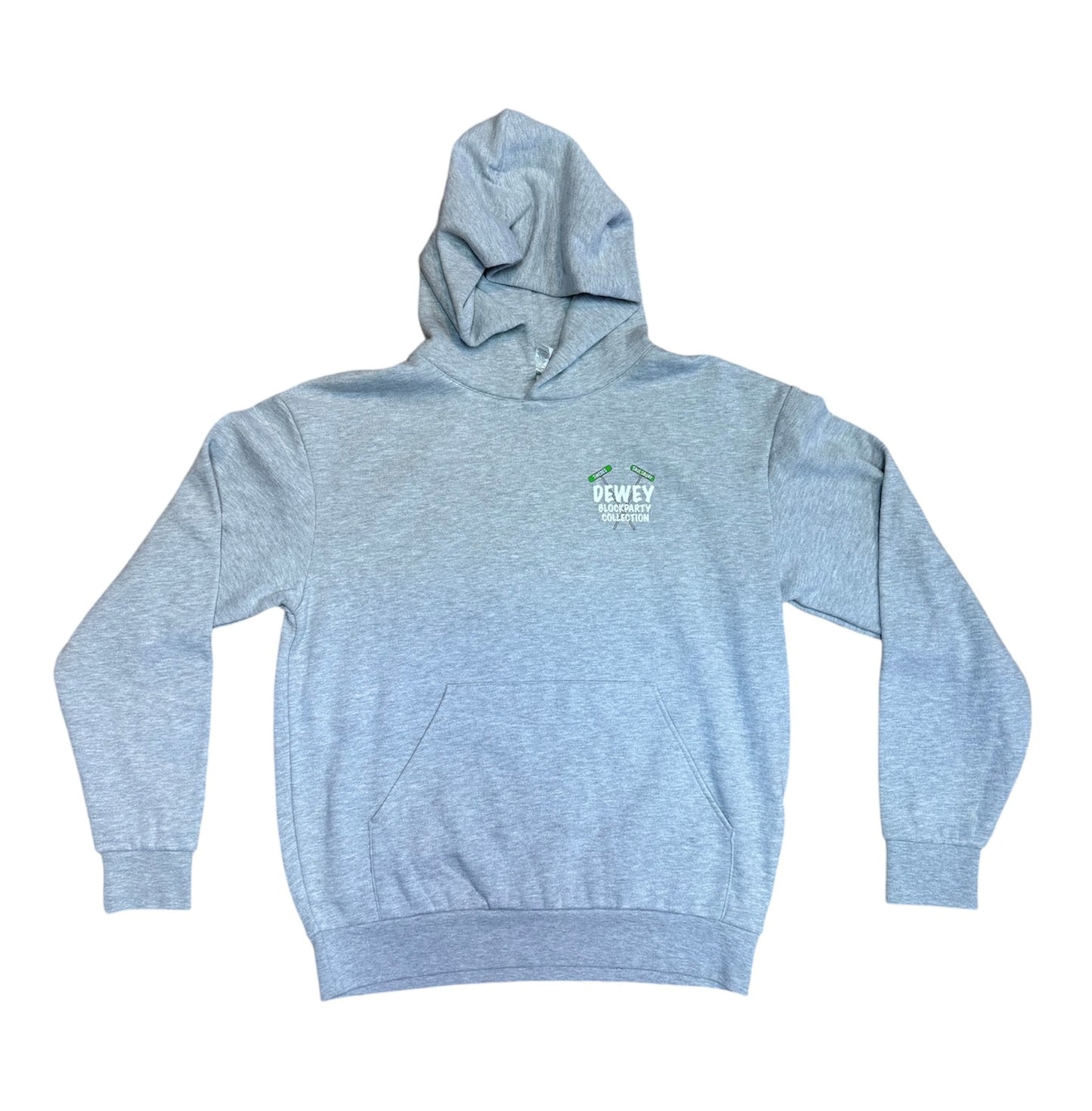 Block Party Hoodie- Grey