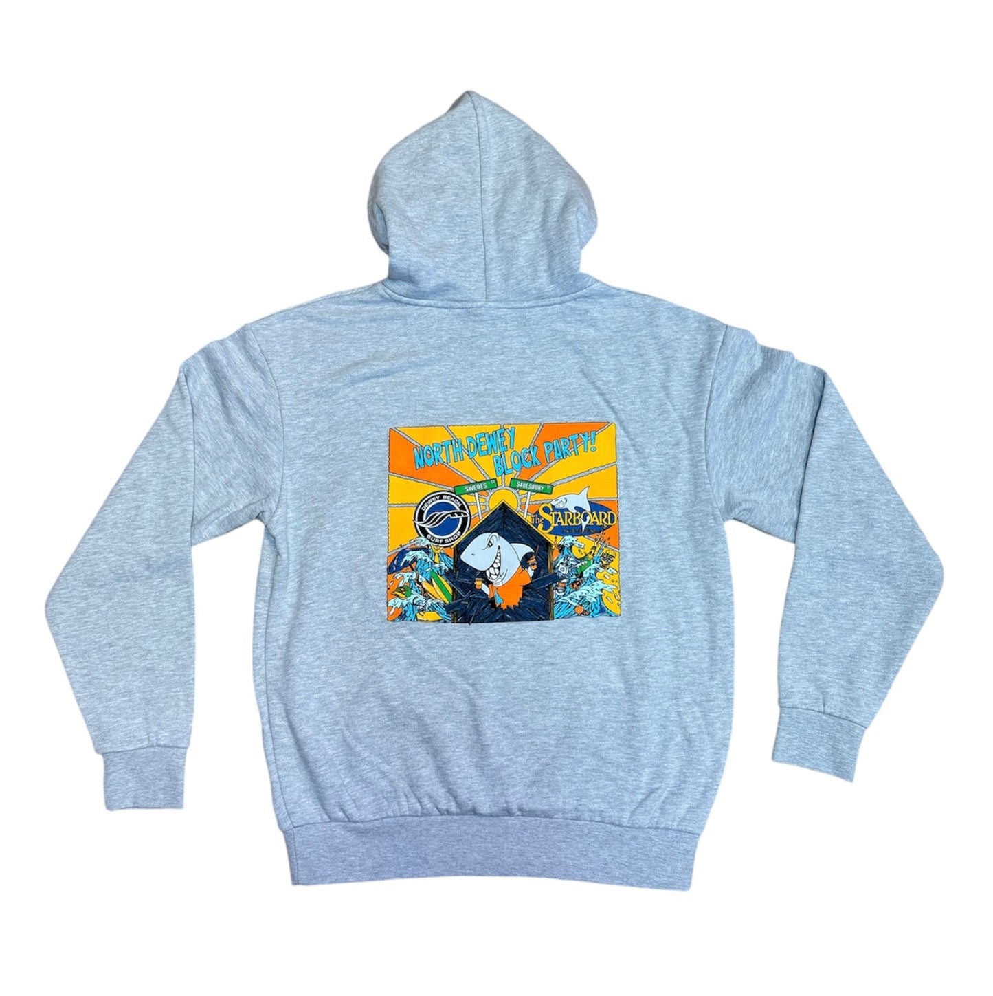 Block Party Hoodie- Grey